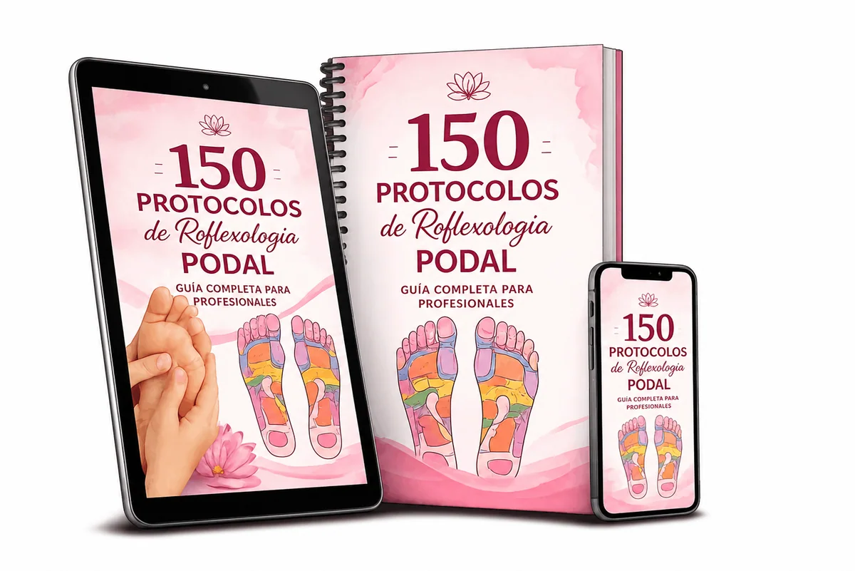 Maqueta del bono 150 Protocolos de Reflexología Podal